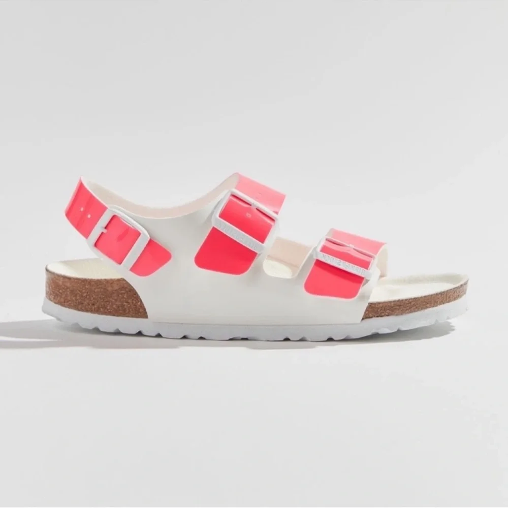 Birkenstock Milano Colourblock Sandals - Picture 3 of 6